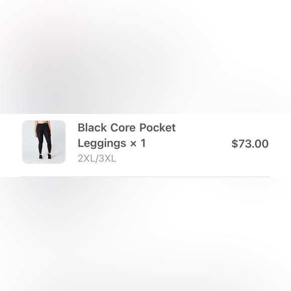 Brand new JUST STRONG black pocket tights 2XL - Picture 2 of 6